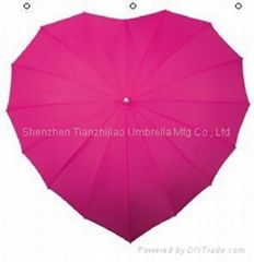 Heart umbrella