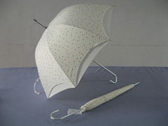 Double-layer color spotting umbrella