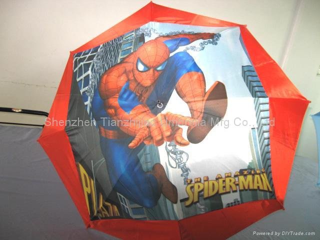 Spiderman style Umbrella