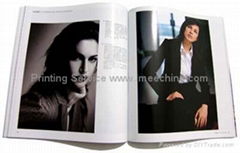 Fashion&colour magazine printing/offer printing service in China