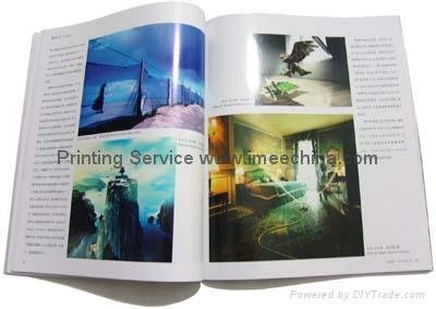 Magazine,book,brochure,catalogue printing service in china 2