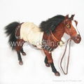 simulation horse furry animal toys 1