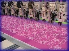 RP mixed coiling embroidery machine
