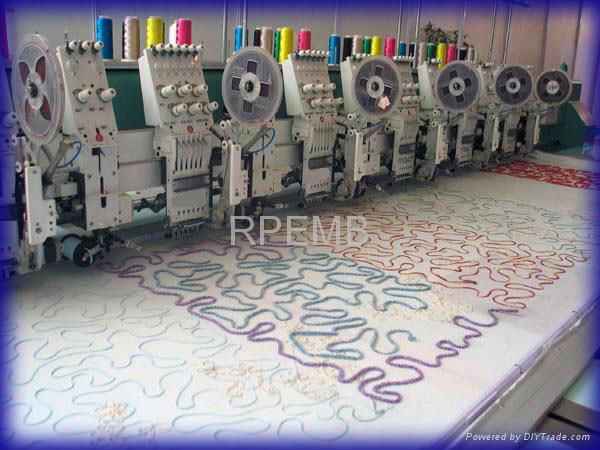 RP mixed coiling embroidery machine 3