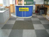 interlock rubber flooring & mat 