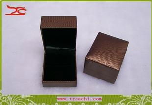 Jewelry Box jewelry pack jewelry packaging Ring box brown leathere 3