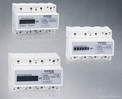 Three phase Electronic DIN-rail Energy Meter