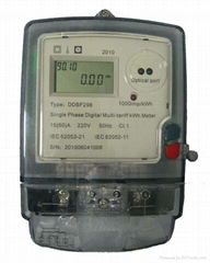 Single-phase Digital Multi-tariff kWh meter