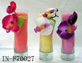 Flower Candle,Wax Candles,Candles,Glass