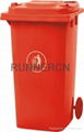 Hot sale 240L waste container waste can waste cans with EN840 Certification  1