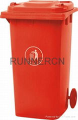 Hot sale 240L waste container waste can waste cans with EN840 Certification 