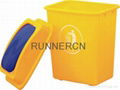 20L plastic recycle container with 840E