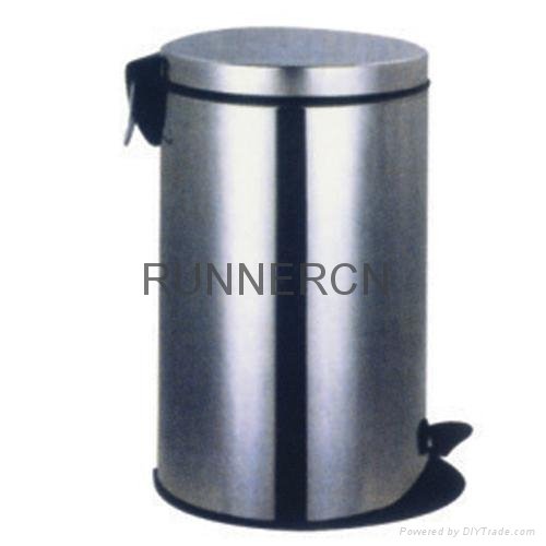 stainless steel trash bin ,ash-bin (XS-901) 1