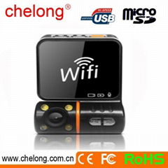 wifi built-in gps hd car black box