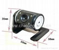 2.7inch dual camera 1080p car dvr rearview mirror car cam  4