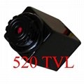 520TVL Mini CCTV Camera 11.5X11.5X21mm