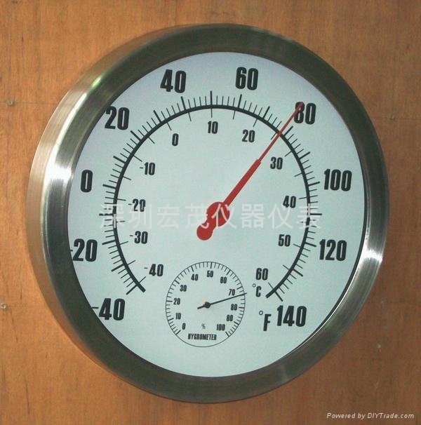 12 Inch Thermometer & Hygrometer