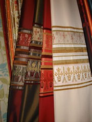 jaquard curtain fabric