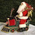 12 Inches Fiber Optic Santa Claus,