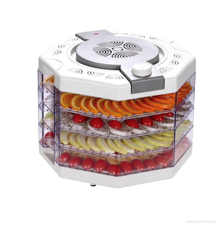 Electric Food Dehydrator with Adjustable Thermostat 
