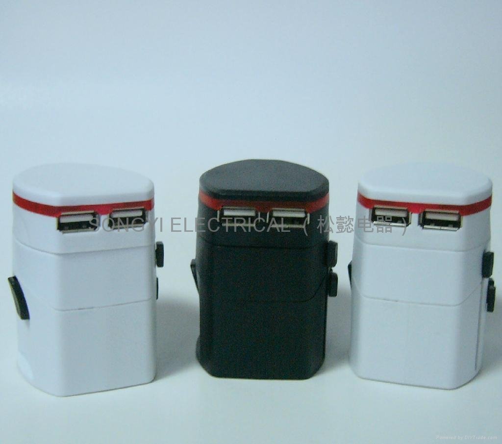Universal Travel Adapter,Plug/Socket Converter 3