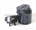 Universal Travel Adapter with USB 2
