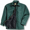 Lined Panel-Front Jacket Heavy-duty