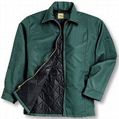 Lined Panel-Front Jacket Heavy-duty 