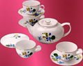  bone china  tea set & coffee set 3