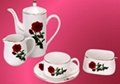  bone china  tea set & coffee set 1