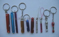 aluminum whistle, metal whistle,promotional whistle