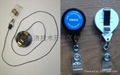 retractable buckle, badge reel,pull reel