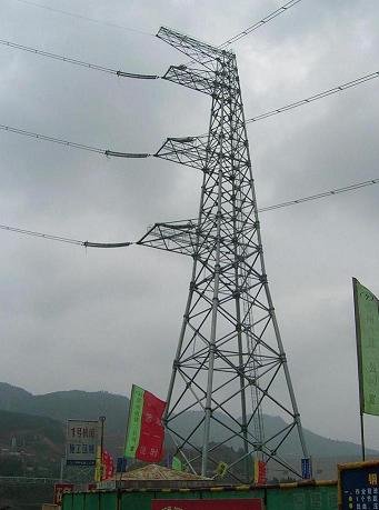 Power transmission line steel tower 2