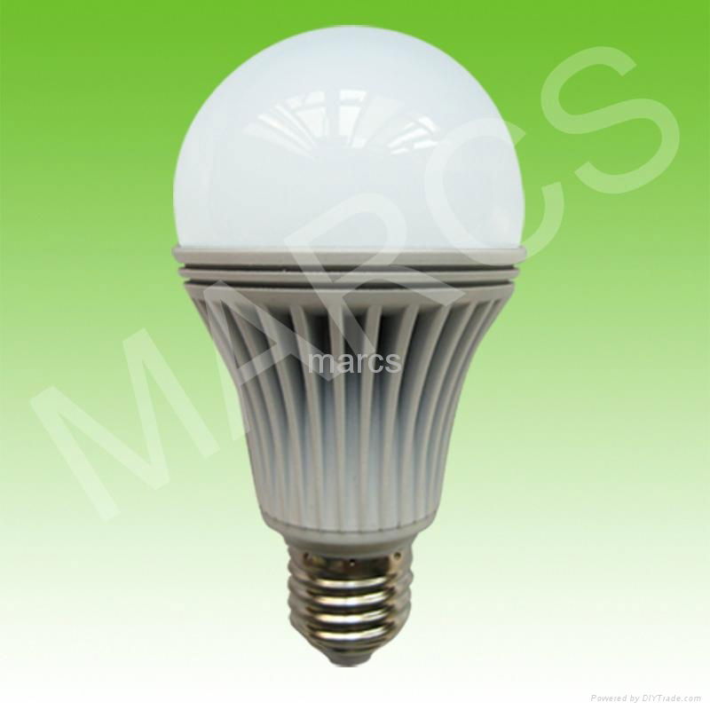 Dimmable E27 7W LED bulb