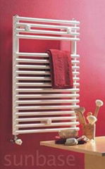 Flat plastice coated radiator