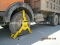 truck wheel immobilizer/clamp