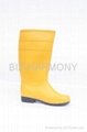 PVC Ordinary Working Boots (Green) 3