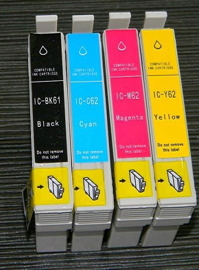 COMPATIBLE ICBK61 ICBK62-ICY62 INK CARTRIDGE 