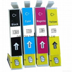 Compatible ICBK69/ICC69/ICM69/ICY69 inkjet cartridge