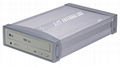 3.5" Network Enclosure With FTP & Network Print Server & BT Download Functions w 4