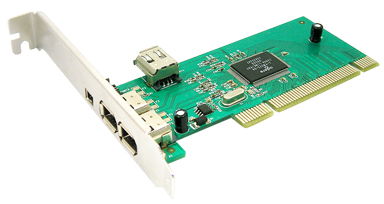 5 Port USB 2.0 Hi-Speed Host PCI Adapter Card (4 External & 1 Internal ports) 3