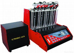 Injector detecting &cleaning system