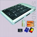 numeric keypad with card reader