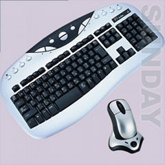 Luminescent keyboard