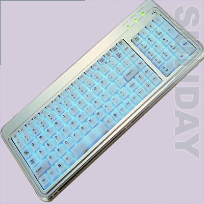 Luminescent keyboard 