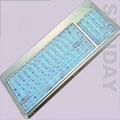 Luminescent keyboard 