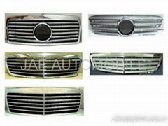 Automobile Grill and Bumper