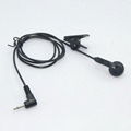 Receive-only earphone for two way radios