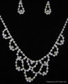 rhinestone jewelry set 1