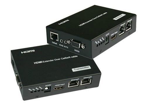 HDBaseT extender with Ethernet Supports 3D 